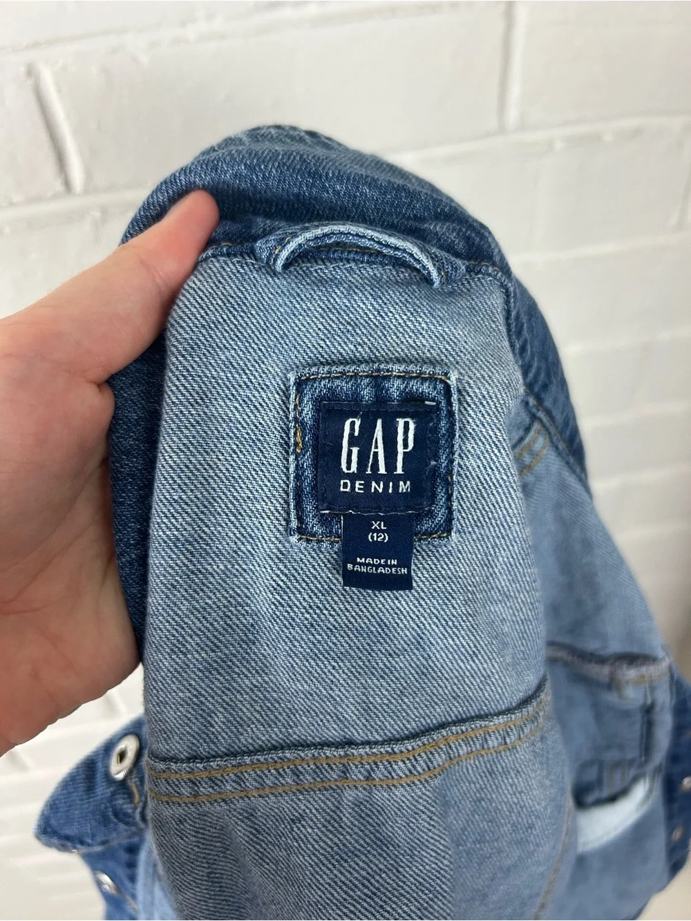 Gap Kids Denim Jacket Size XL 12